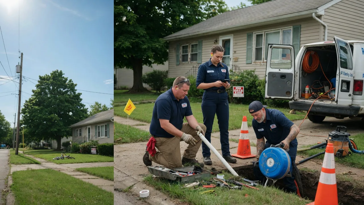 Sewer Line Repair in Camp Wood, TX near me